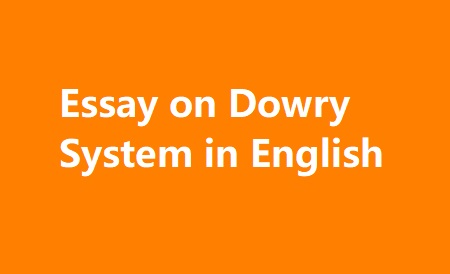 topic on dowry system